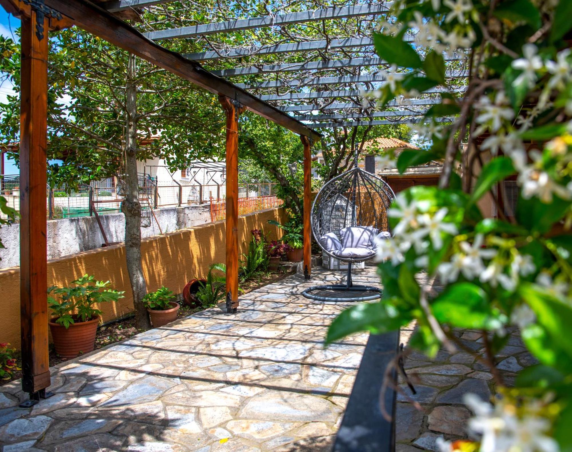 Вілла La Casa De Vacation Лафкос Екстер'єр фото