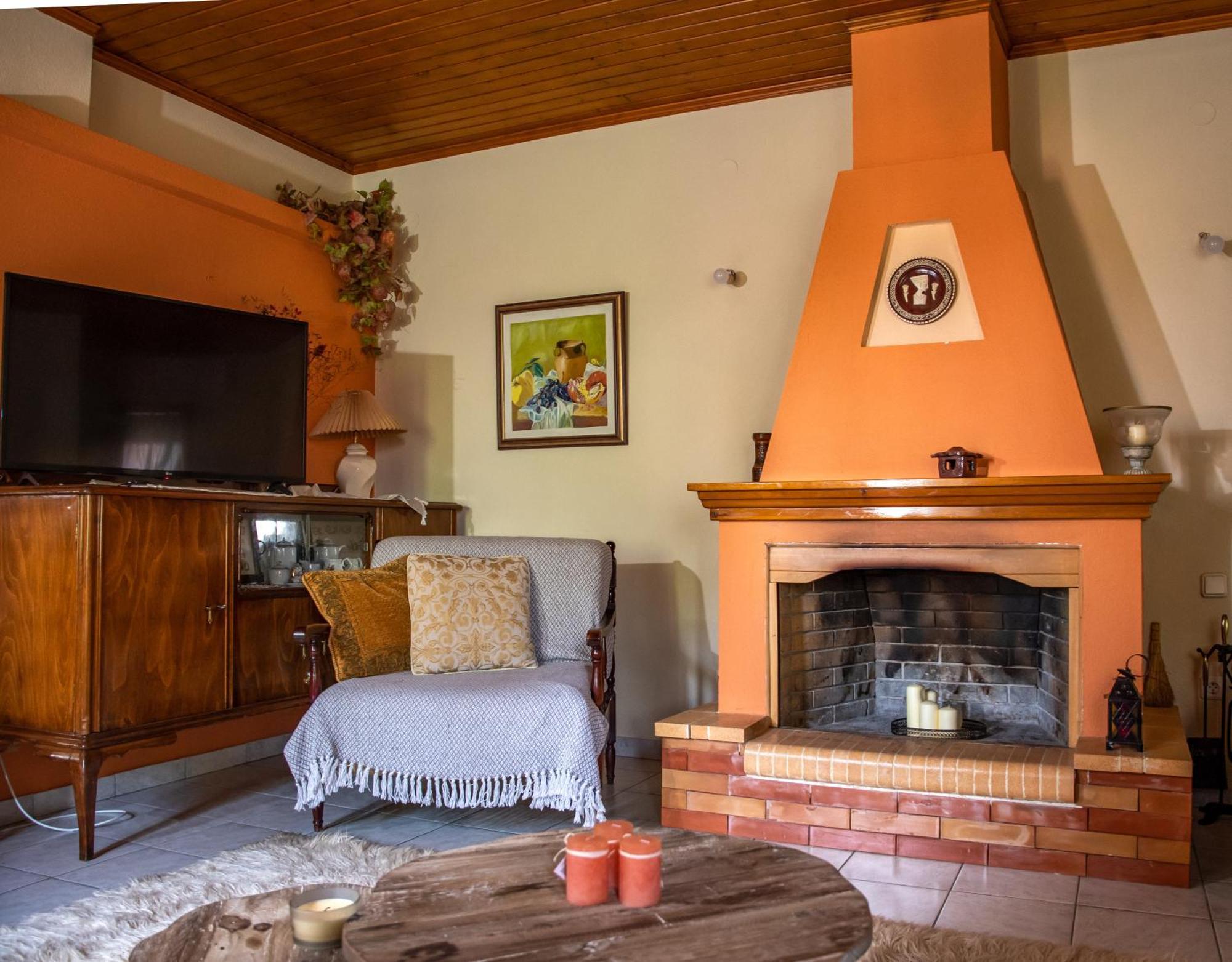 Вілла La Casa De Vacation Лафкос Екстер'єр фото